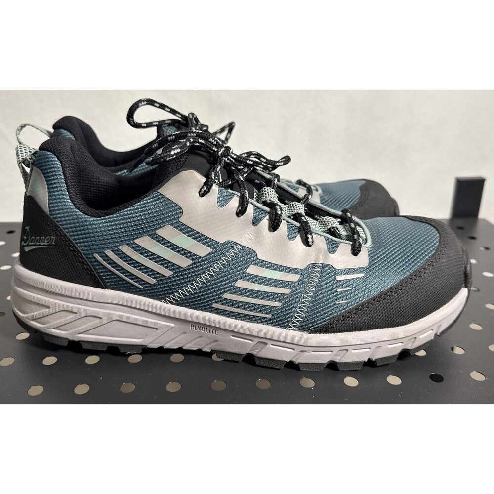 Danner Womens Run Time 3 Teal Safety Shoes Size 10 nonmetallic toe lace up